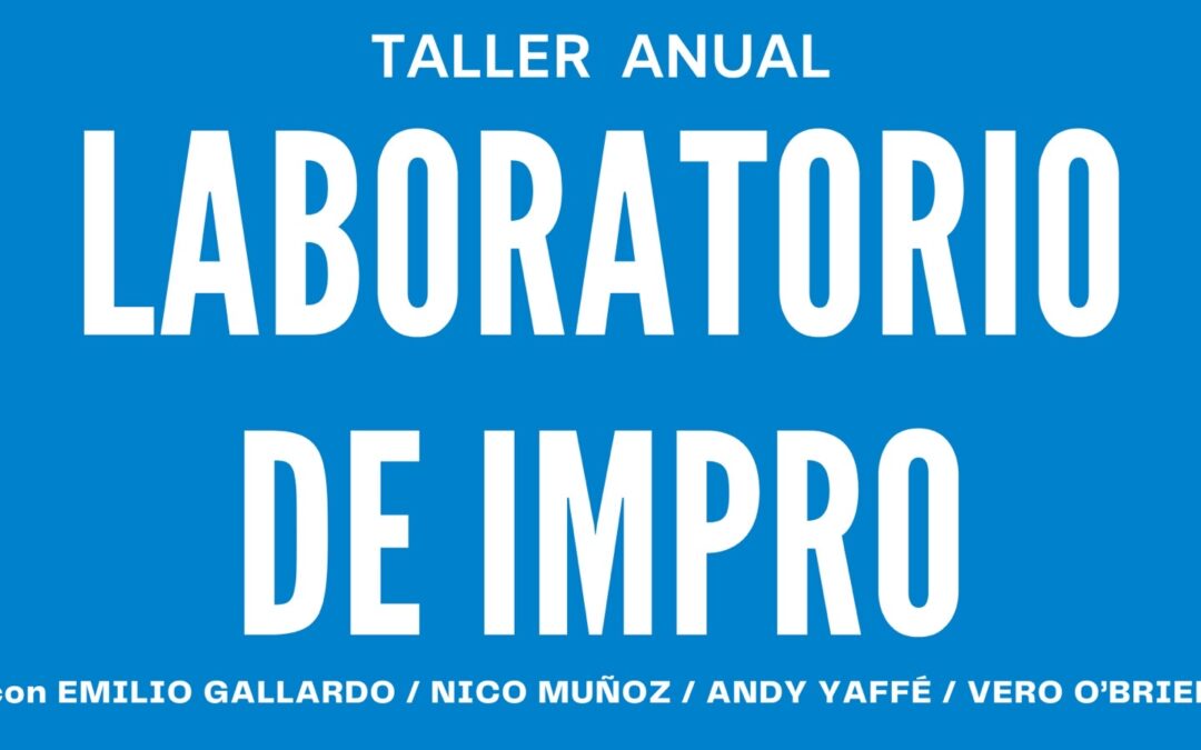 LABORATORIO de IMPRO