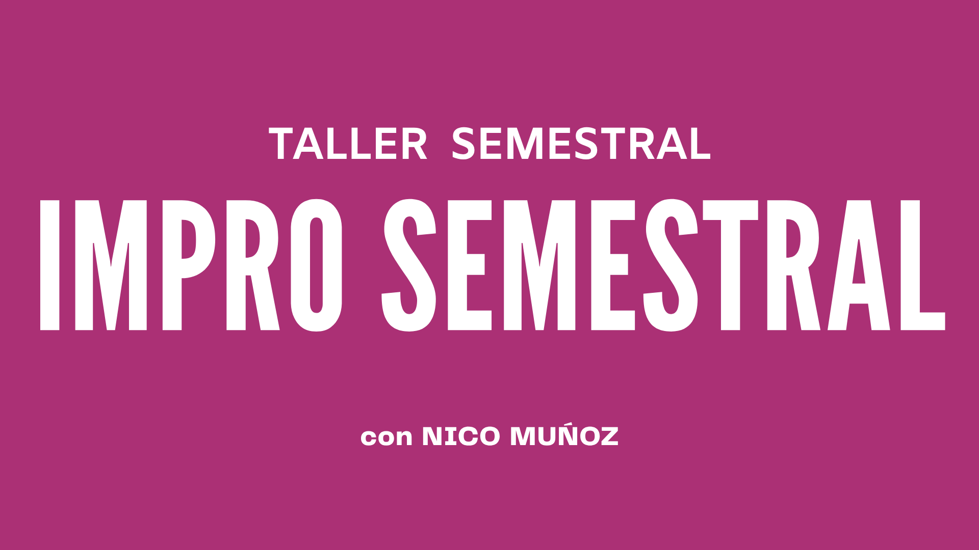 Semestral de Impro